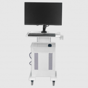 Мобільний столик для роботи з ПК для клінік стоматології ITAKA РС 2