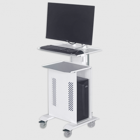 Мобільна консоль для роботи з ПК для стоматологічних клінік ITAKA PC Stand - Dservice