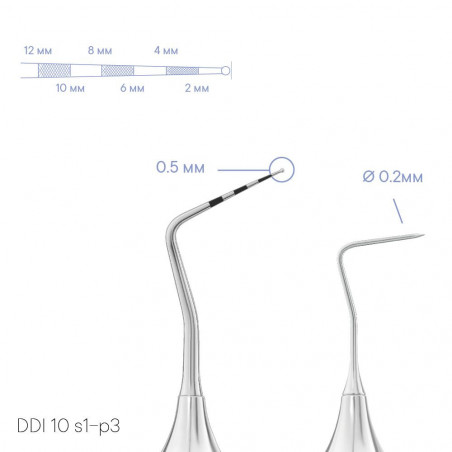 Diagnostická sonda TYPE 2 - DDI 10 s1-p3 - Meddins