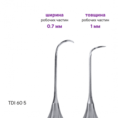 Інструмент для моделювання TYPE 5 - TDI-60/5 - Meddins