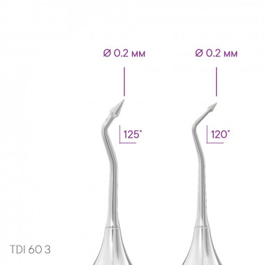 Інструмент для моделювання (конічний) TYPE 3 - TDI 60 3 - Meddins