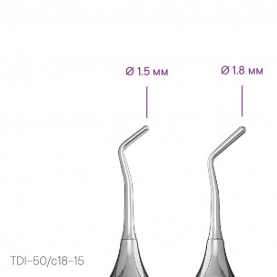 Штопфер двосторонній (циліндричний) TYPE 5 - TDI-50/с18-15 2