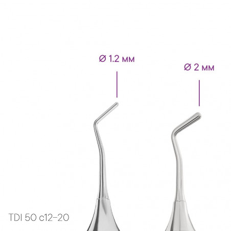 Штопфер двосторонній (циліндричний) TYPE 2 - TDI 50 c 12-20 - Meddins