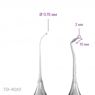 Dentální exkavátor  TYPE 2 - TDI-30s/1m - Meddins 2