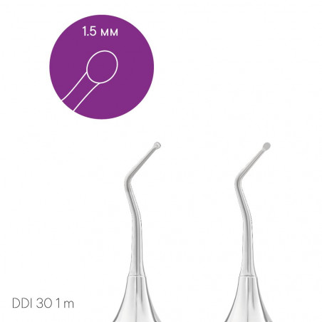 Dentální exkavátor (kulatý) TYPE 2 - DDI 30 1m - Meddins