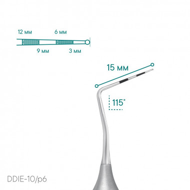 Пародонтальний зонд TYPE 7 - DDIE-10/p6 - Meddins