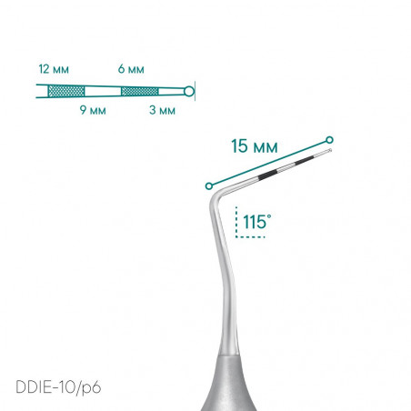 Parodontální sonda TYPE 7 - DDIE-10/p6 - Meddins