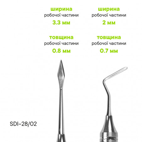 Периотом для фронтального отдела (двусторонний) - SDI-28/02 - Meddins
